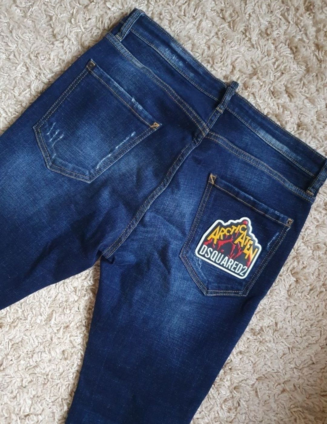 Оригинал Мужские Джинсы Dsquared2 Made in Italy