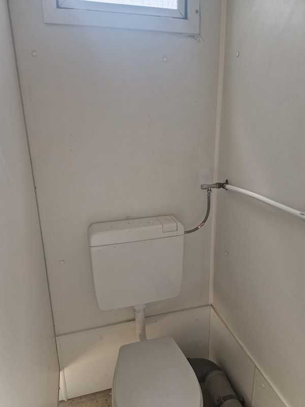 Kontener Containex budowlany sanitarny 2xWC 3xPisuar + 4xumywalki