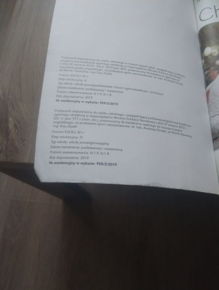 Podręcznik do języka angielskiego B1+