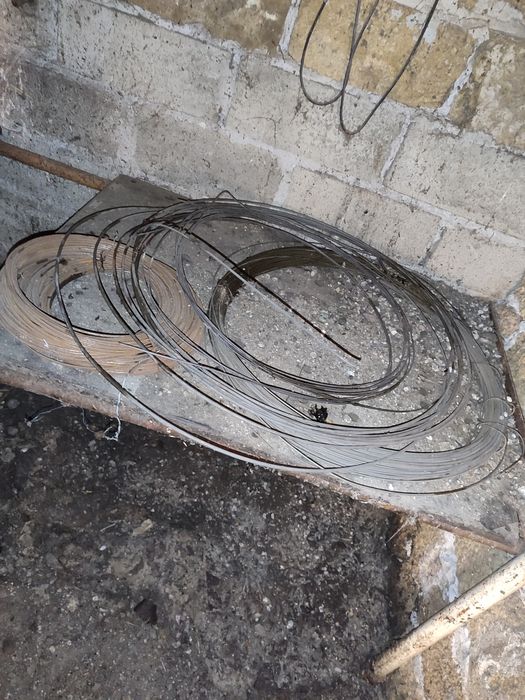 Проволока, проволка, трос стальной, шланги для пескоструй и кислорода