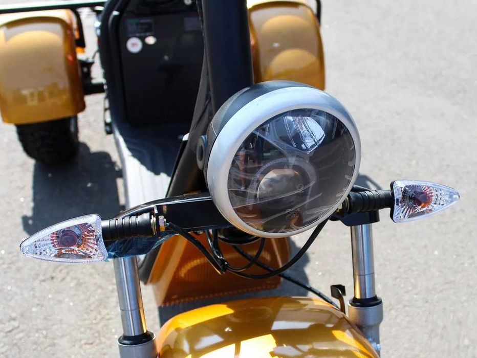 Електроскутер Citycoco Trio 2000W, акумулятор 60V 20Ah дальність 70 км