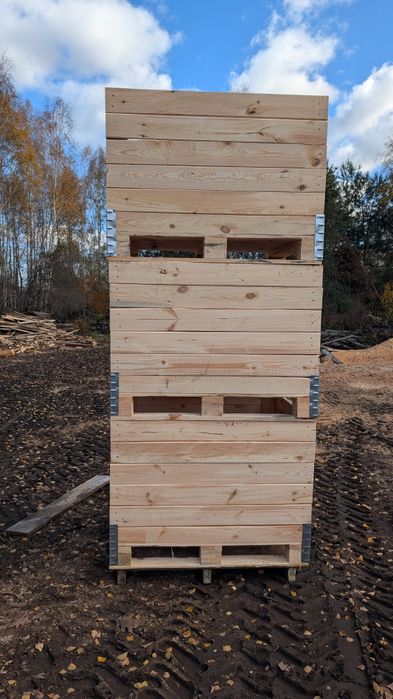 Skrzyniopalety na warzywa kapustę