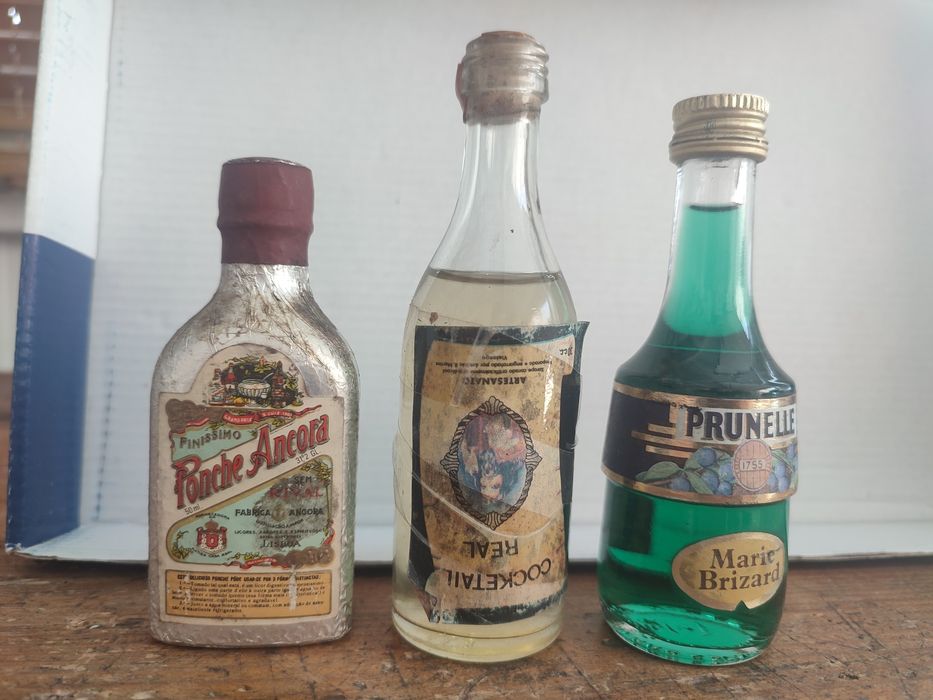 Mini garrafas de coleção