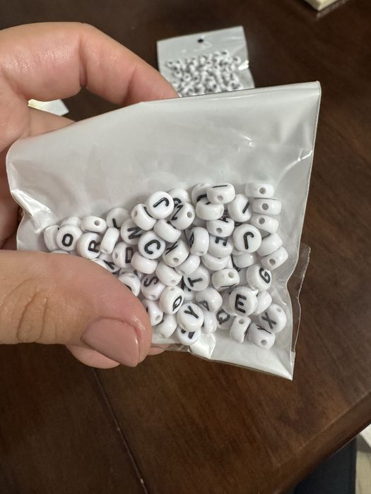 Набір для творчості букви для браслету