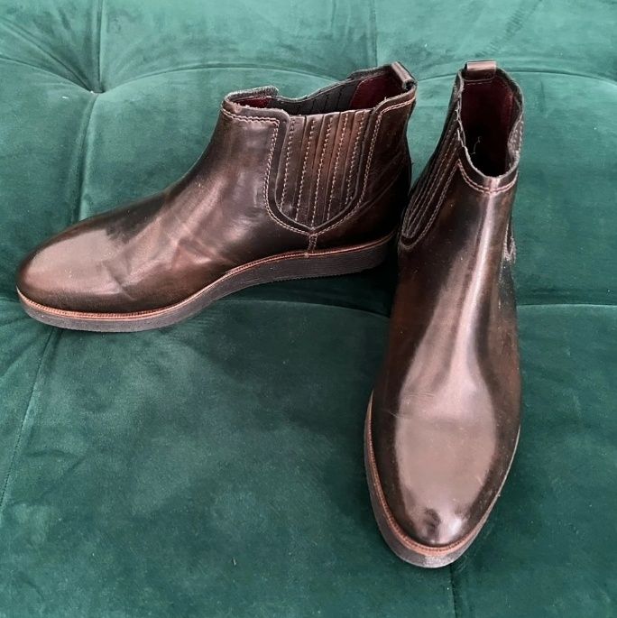 Sztyblety brąz 38 jak nowe