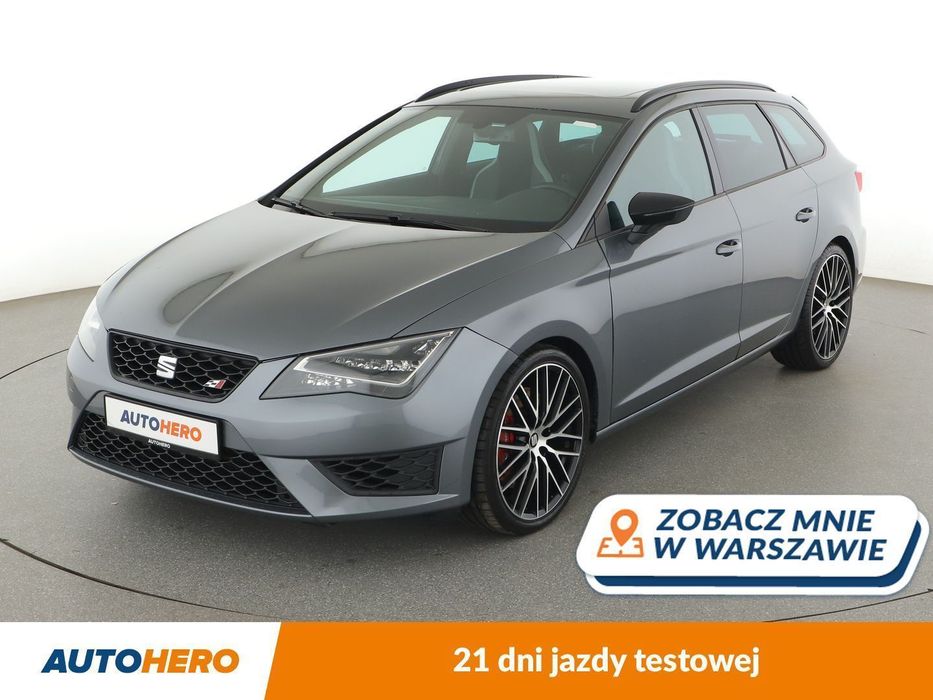 Seat Leon DSG full LED panorama navi klima auto grzane fotele czujniki parkowani