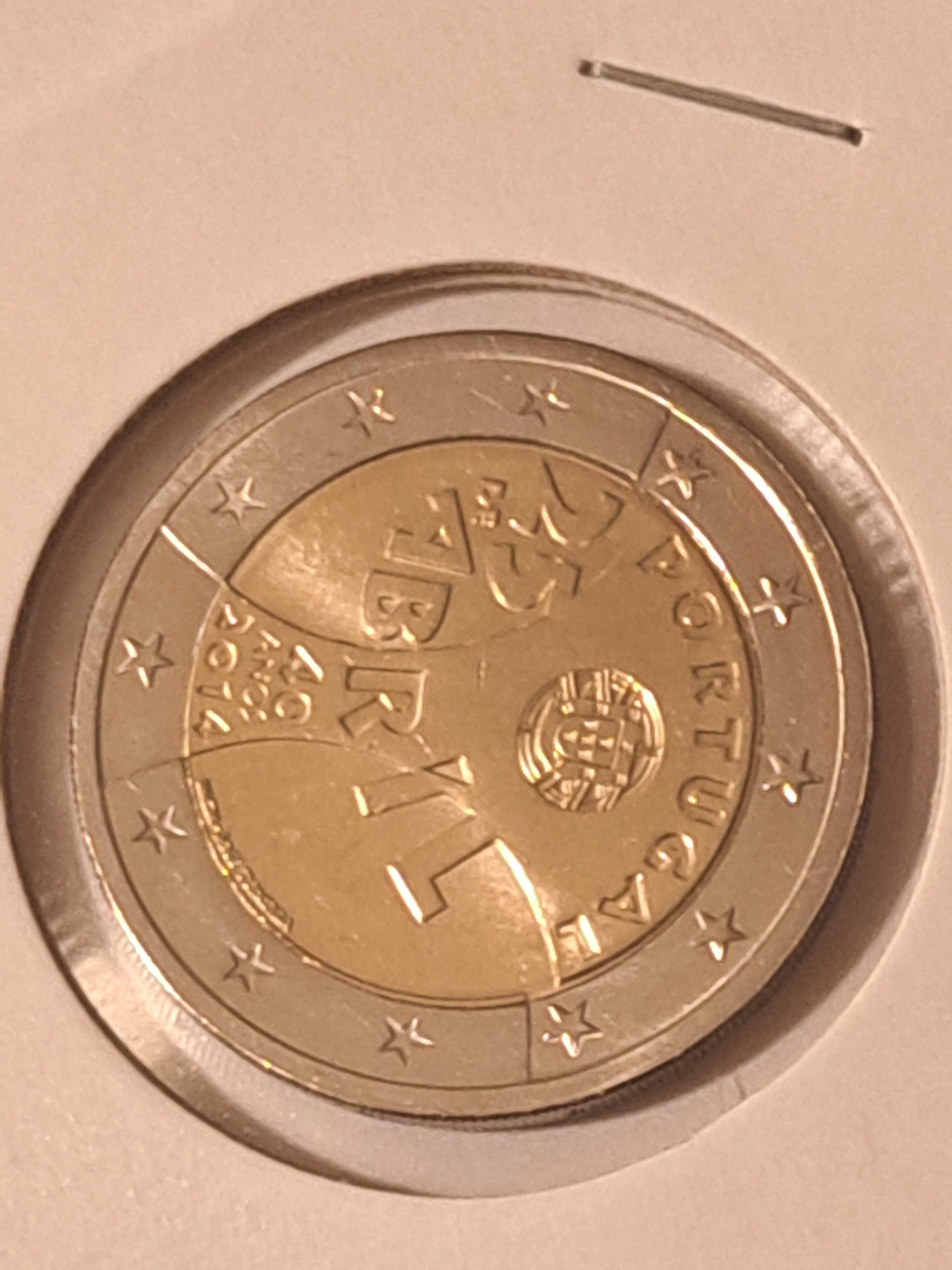 Lote 10 Moedas 2€ UNC diferentes