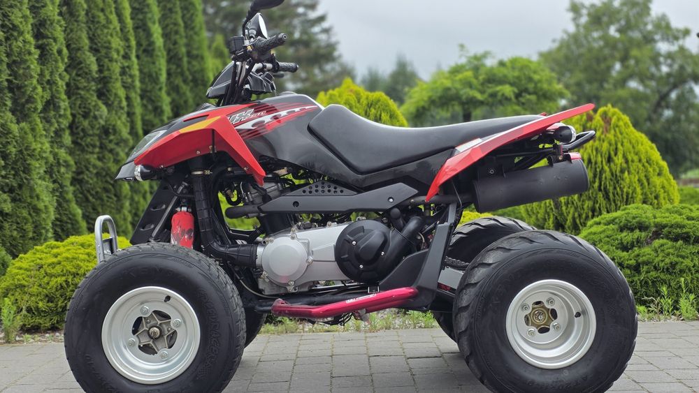 Quad ARCTIC CAT DUX  homologacja L7E stan bdb