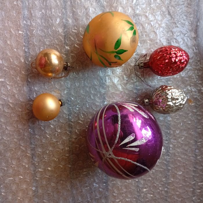 Bombki choinkowe z czasów PRL-u
