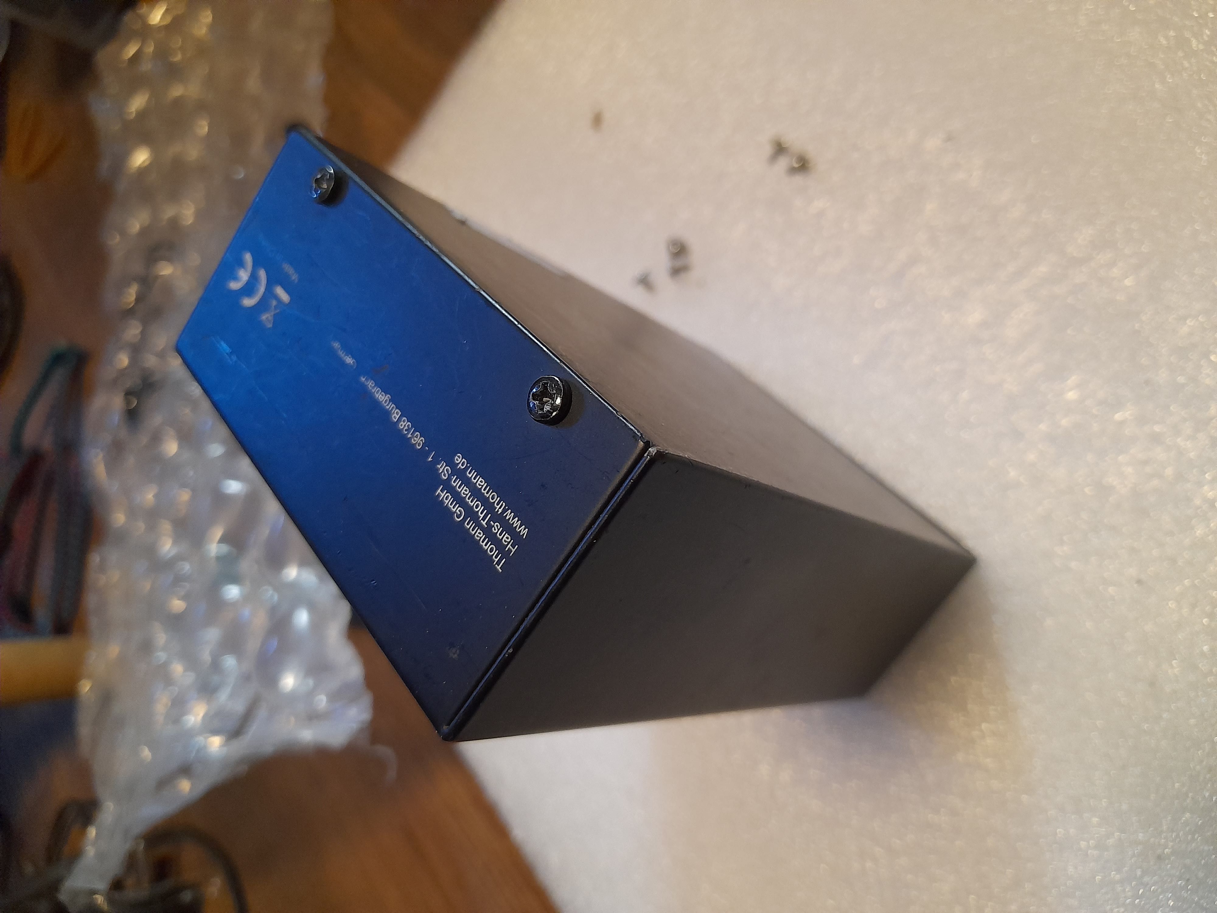 Podwójny zasilacz 12V 48V XLR Millenium PP2B Phantom Power Supply