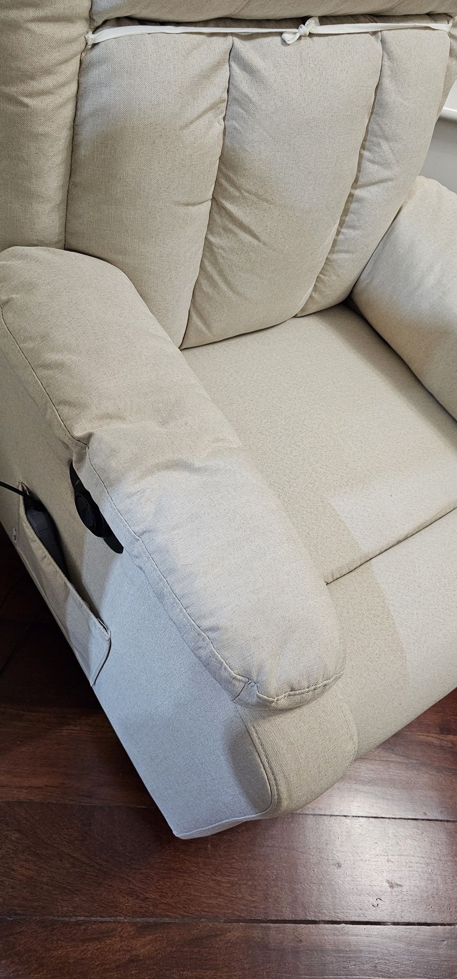 Cadeirão reclinável com massagems