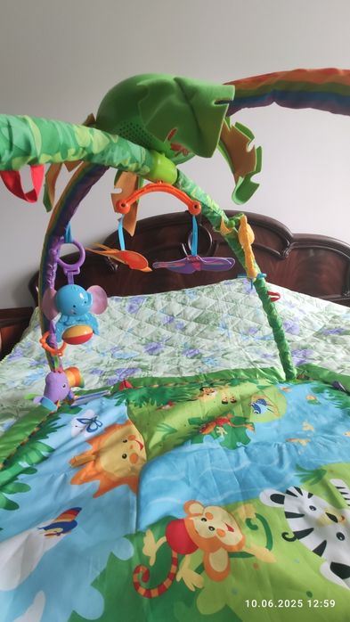 Дитячий,розвиваючий,ігровий килимок. Для немовлят.