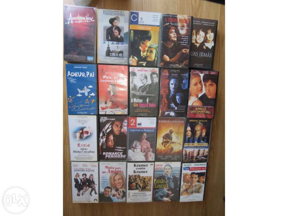 57 Filmes em VHS