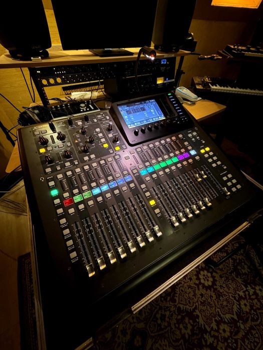 Behringer X32 compact + acessórios