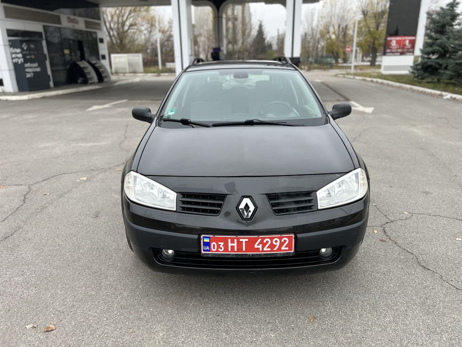 Рено Меган2 1.6 16V 204тис.км ориг пробіг