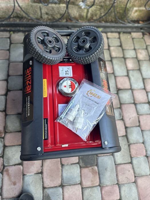 Генератор бензиновий SHIZAI (3,2кВт-3,8кВт). НОВИЙ!!!