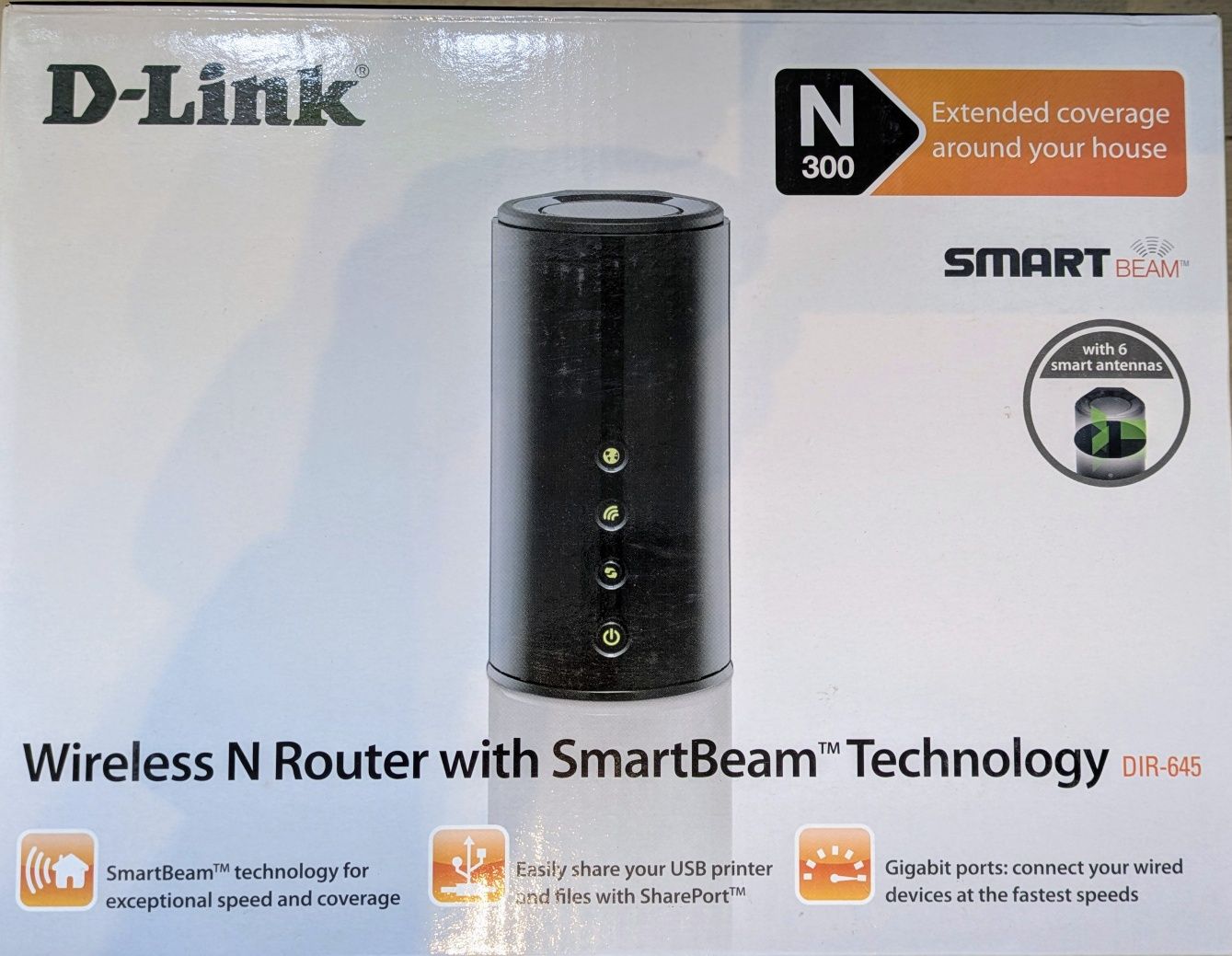 D-Link Router Wi-Fi 2.4 GHz + D-Link adapter Wi-fi USB