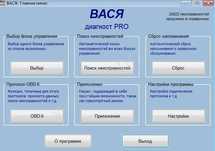 Адаптер  автомобильный ВАСЯ Диагност 24.4 + кодировки (необоновляемый)