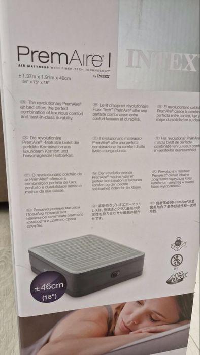 Надувне ліжко. INTEX