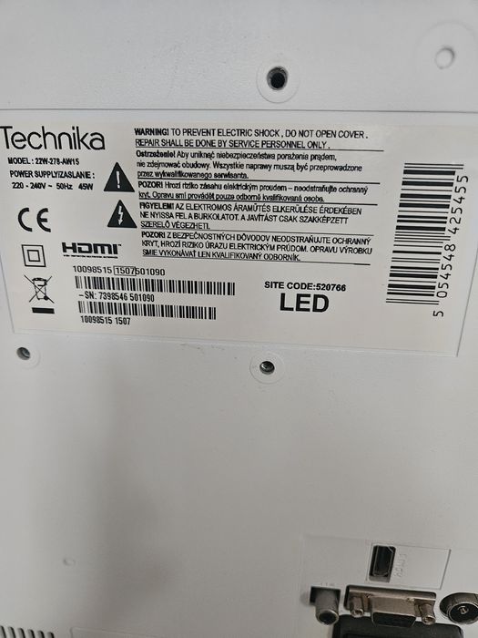Sprzedam telewizor technika