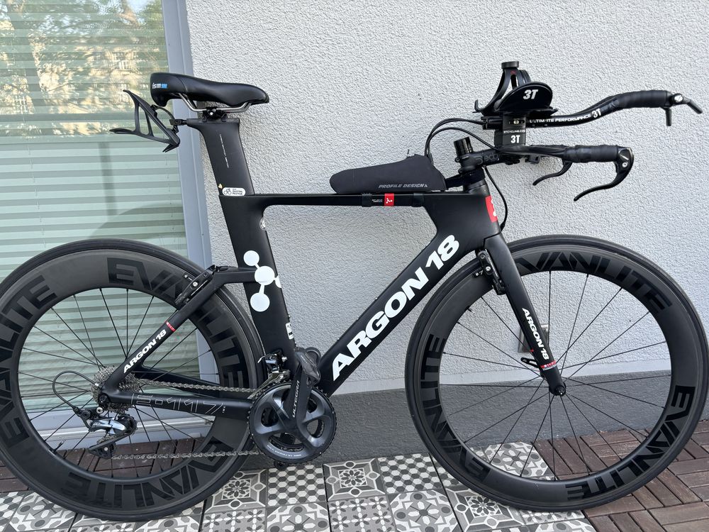 Argon E-117 Tri 2019 M Ultegra, czasowy, triathlonowy, pomiar mocy