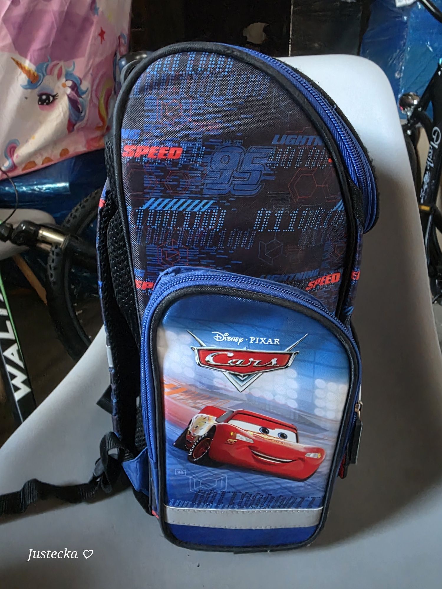 Tornister cars dla chłopca