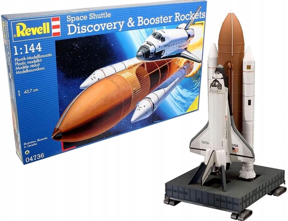 Model kosmiczny Space Shuttle Discovery Booster Rockets Revell MR-4736