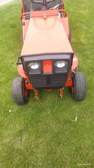 Traktorek kosiarka zamiatarka Echo