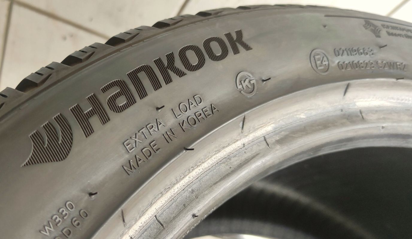 2x 255/40r19 Hankook Winter I'Cept Evo3 W330/7,43mm C/B/73dB Jak Nowe