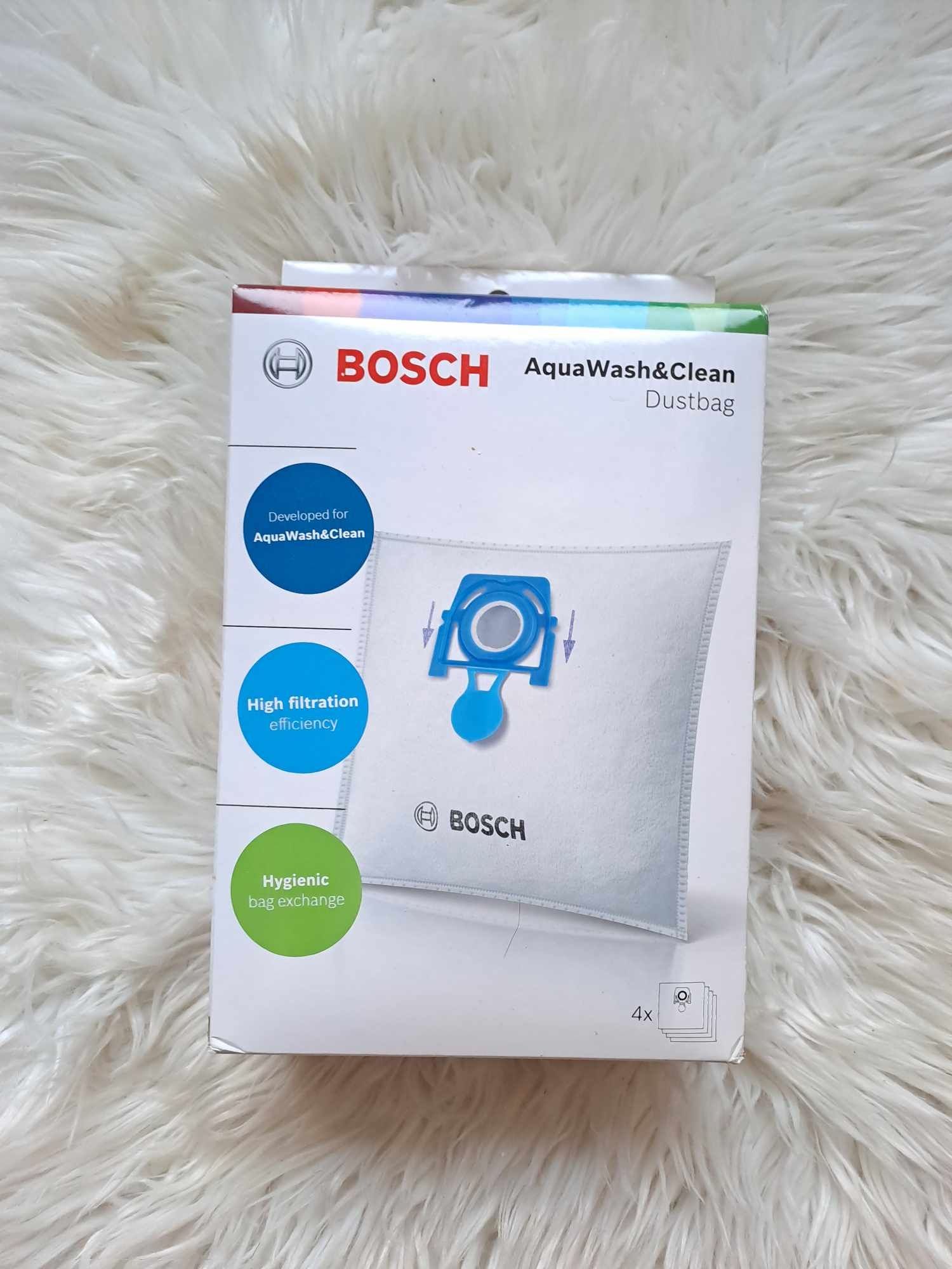 Nowe worki do odkurzaczy Bosch  aquawash & clean  BBZWD4BAG