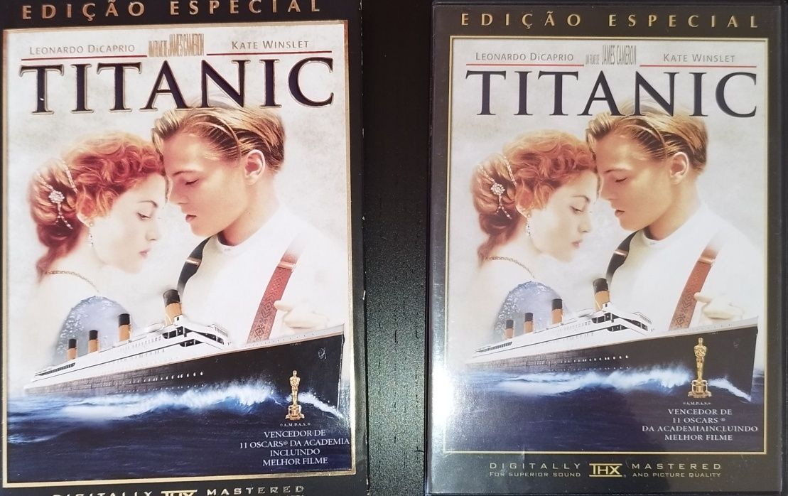 Filmes DVD vários_Titanic duplo dvd
