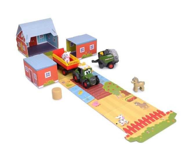 Dickie ABC FENDT Zestaw Małego Farmera Traktor + Akcesoria