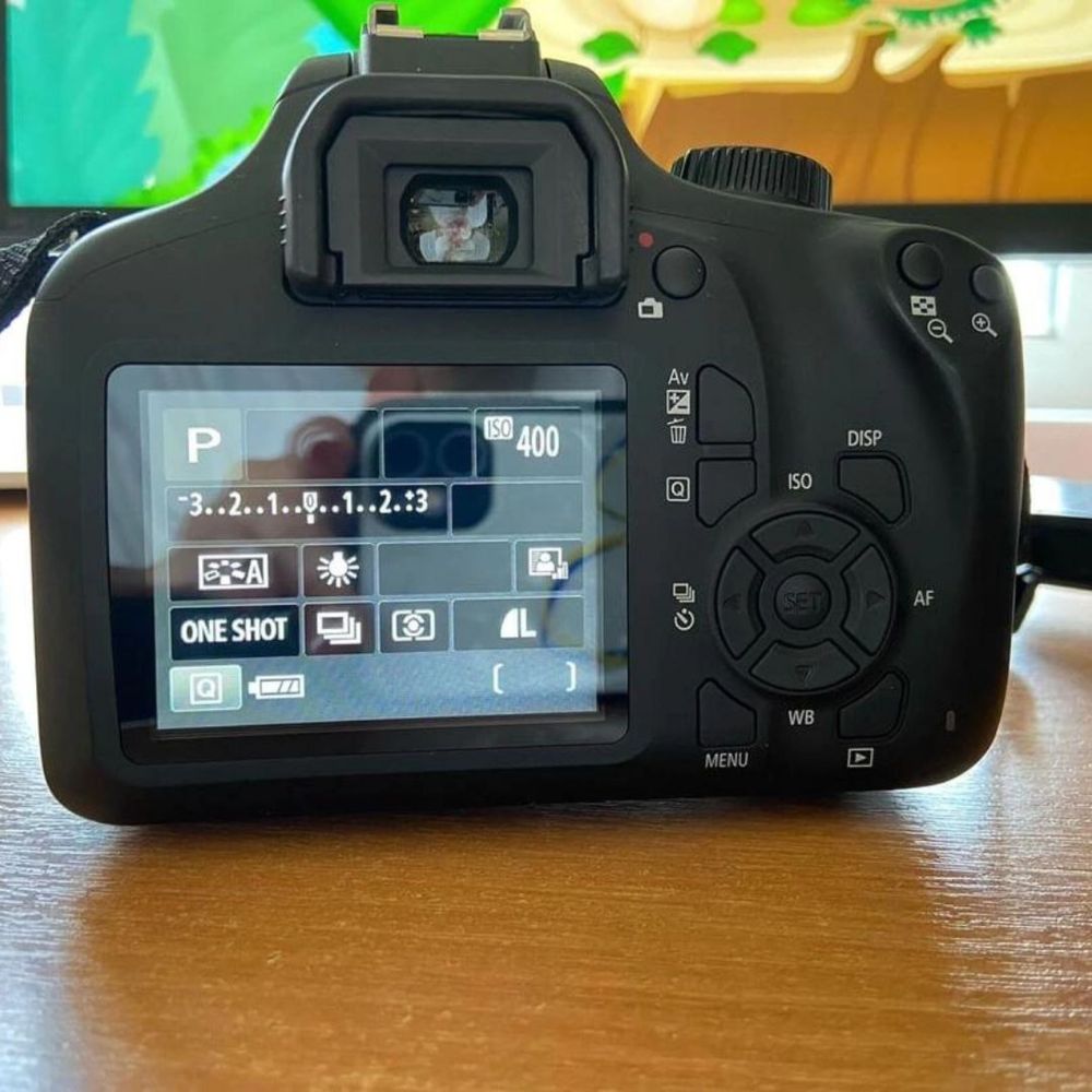 Фотокамера Canon 4000d 18-55 kit / цифровий фотоапарат Кенон