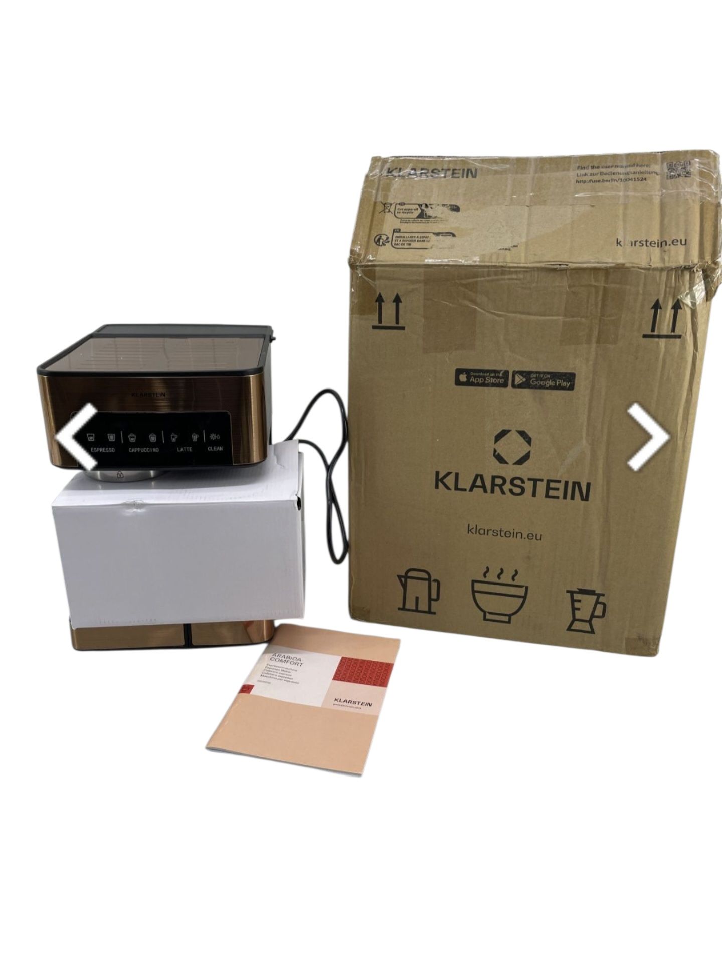 Нова кавоварка  з капучинатором Arabica Comfort еспресо