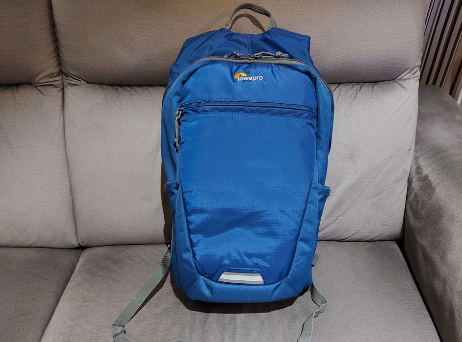 Plecak foto Lowepro Photo Hatchback BP 150 AW II niebieski jak nowy
