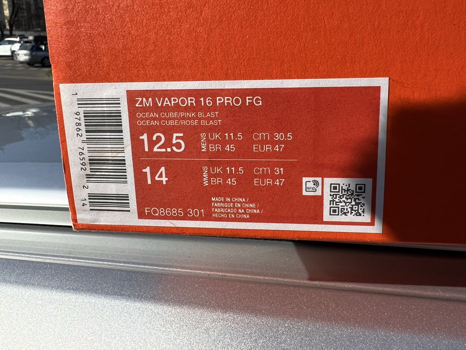 NIKE air zoom vapor 16pro FG korki