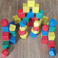 Детские кубики из дерева