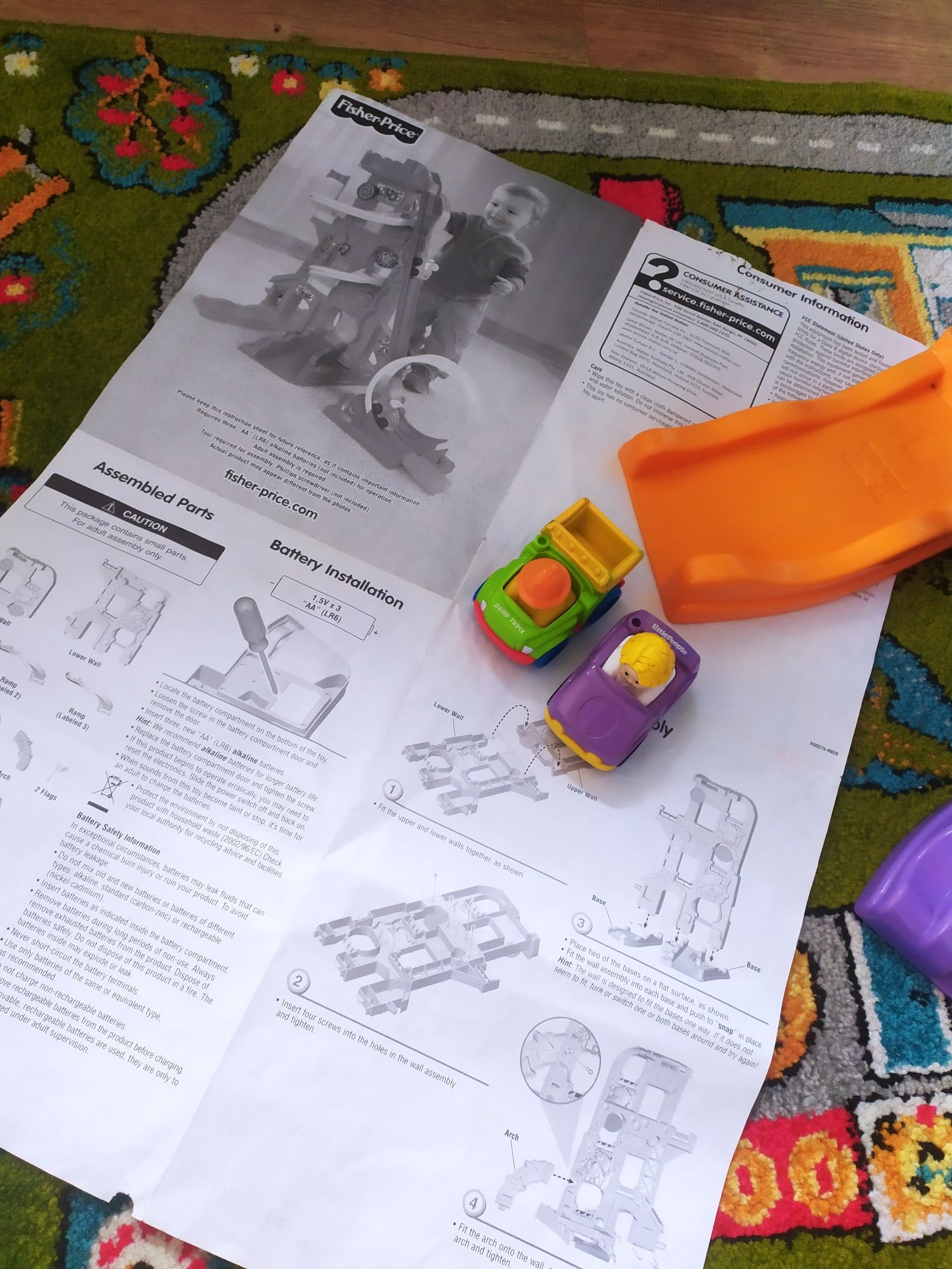 Fisher price трек не конструктор