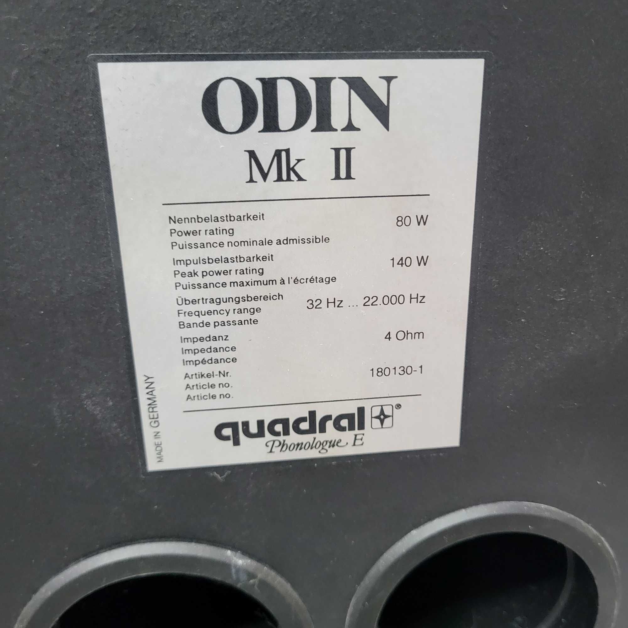 Kolumny podlogowe Quadra Odin MK 2