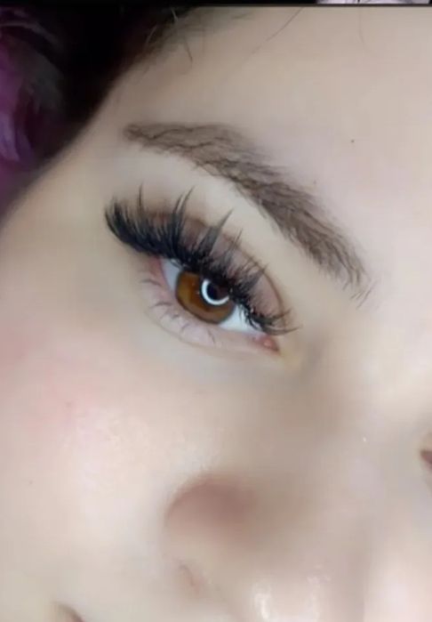 Ресницы за час