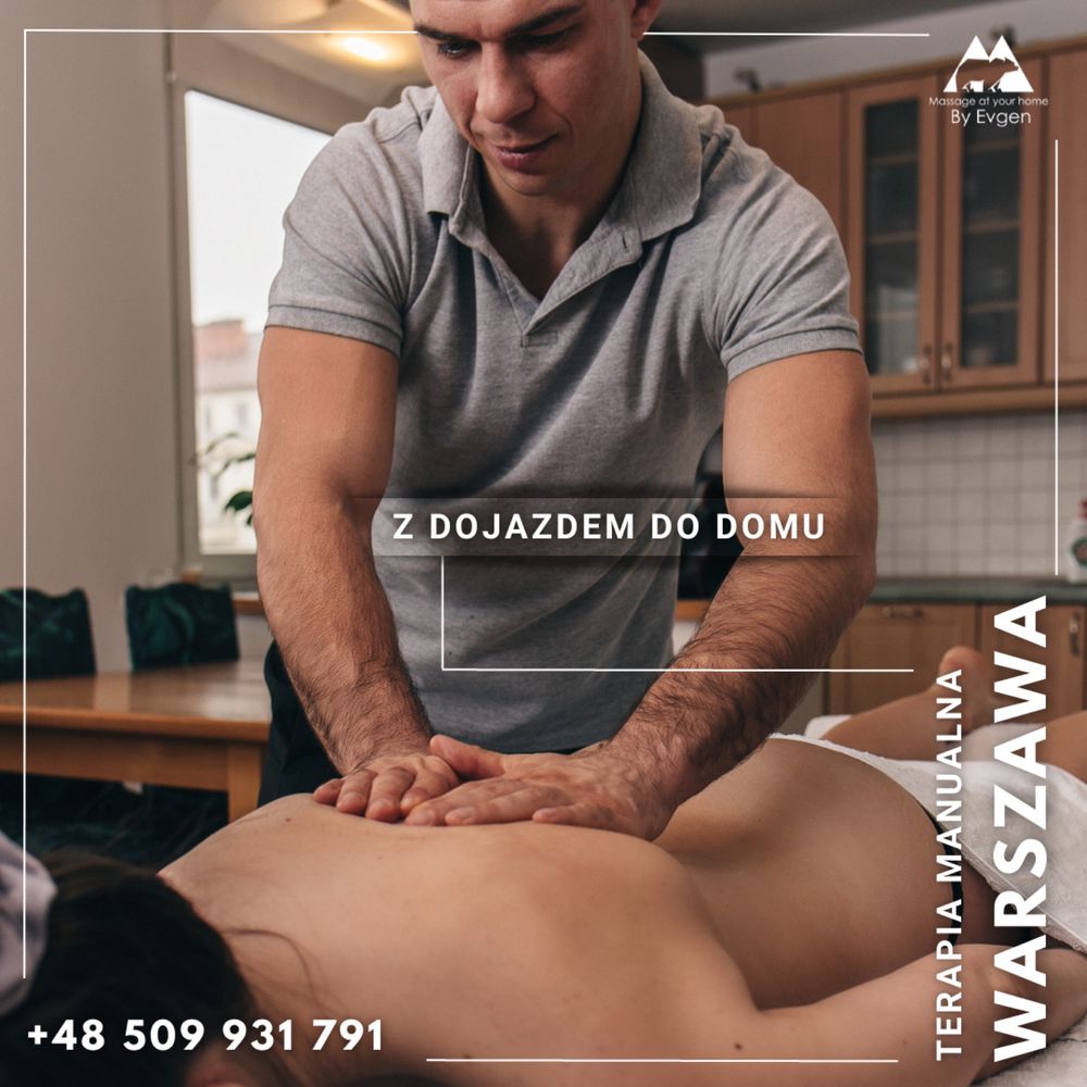 Masaż z dojazdem/ massage /relaksacyjny / sportowy /