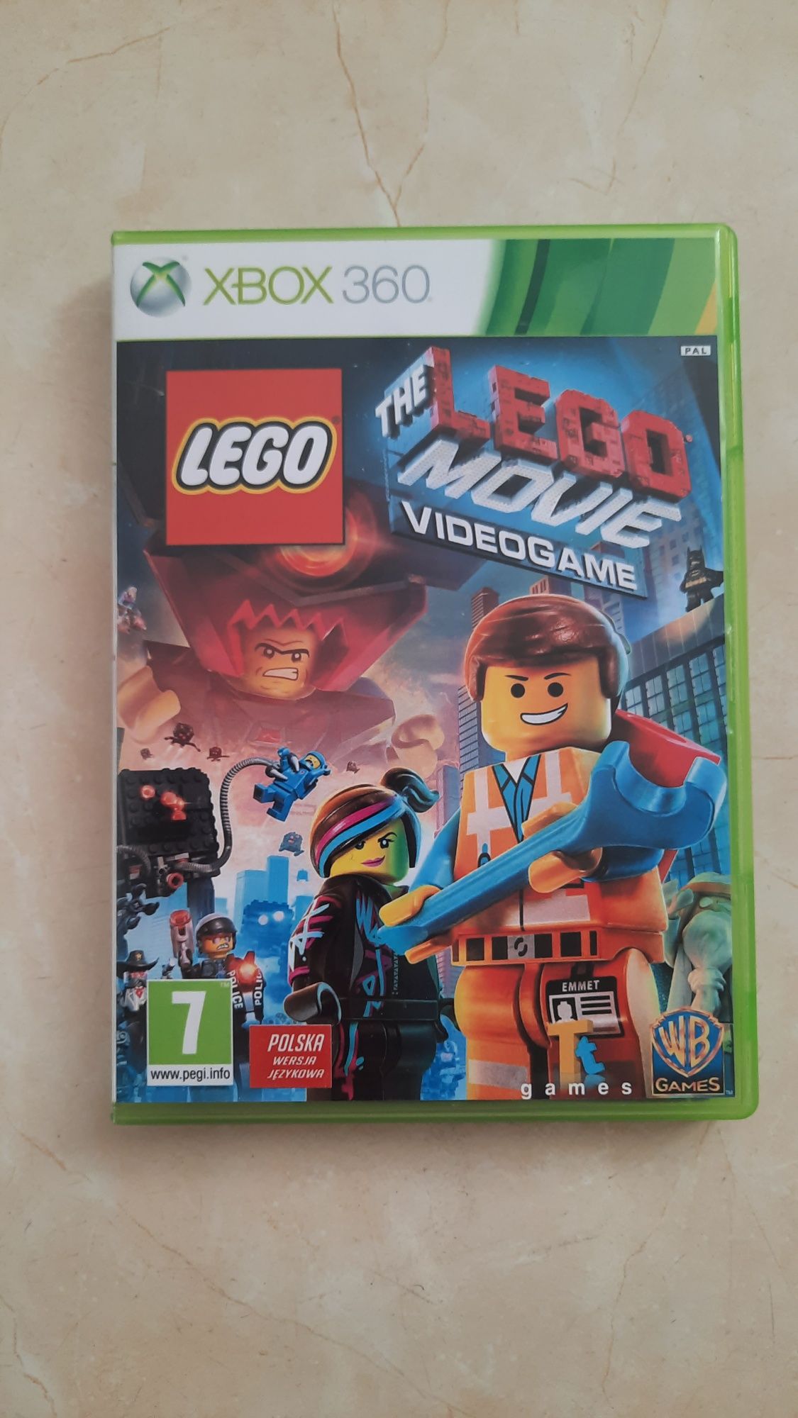 Lego Przygoda Movie bdb stan gra xbox 360