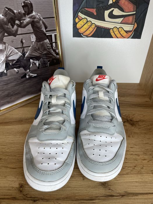 ОРИГІНАЛ‼️ Nike Court Borough Low 2 GS white light smoke grey marina
