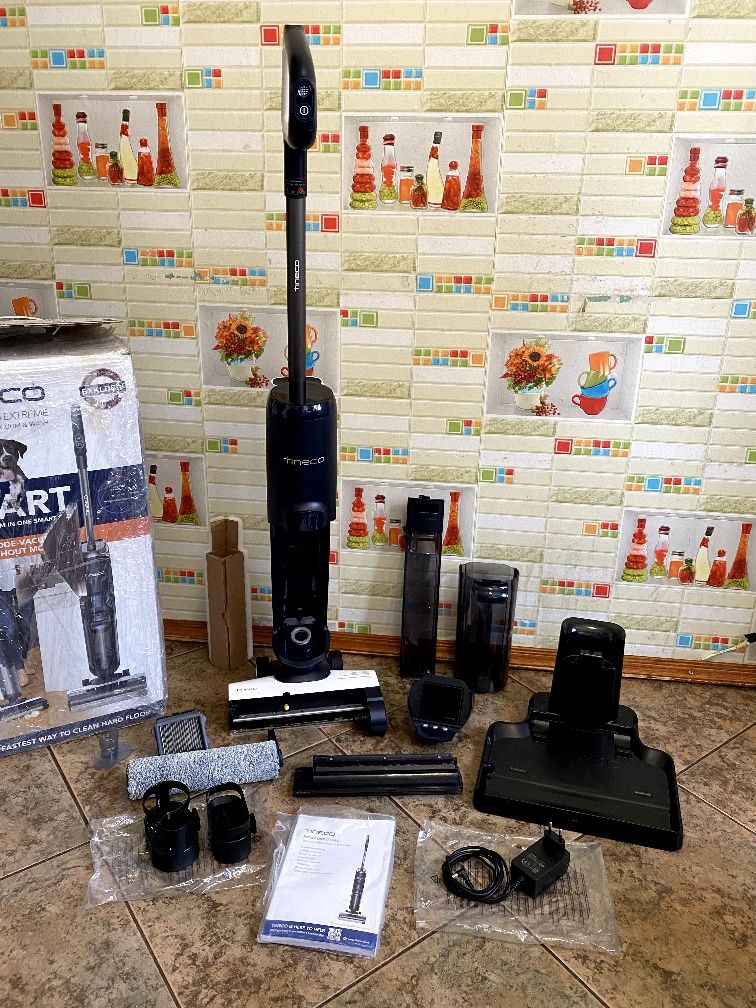 Моющий Smart пылесос с Дисплеем Tineco s5 extreame