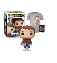 Funko Pop! Tees: Back To the Future Marty with Hoverboard 964 Exc XL
