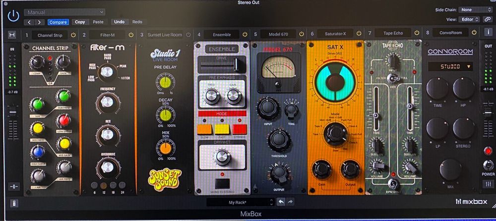 Ik multimedia mixbox se vst daw