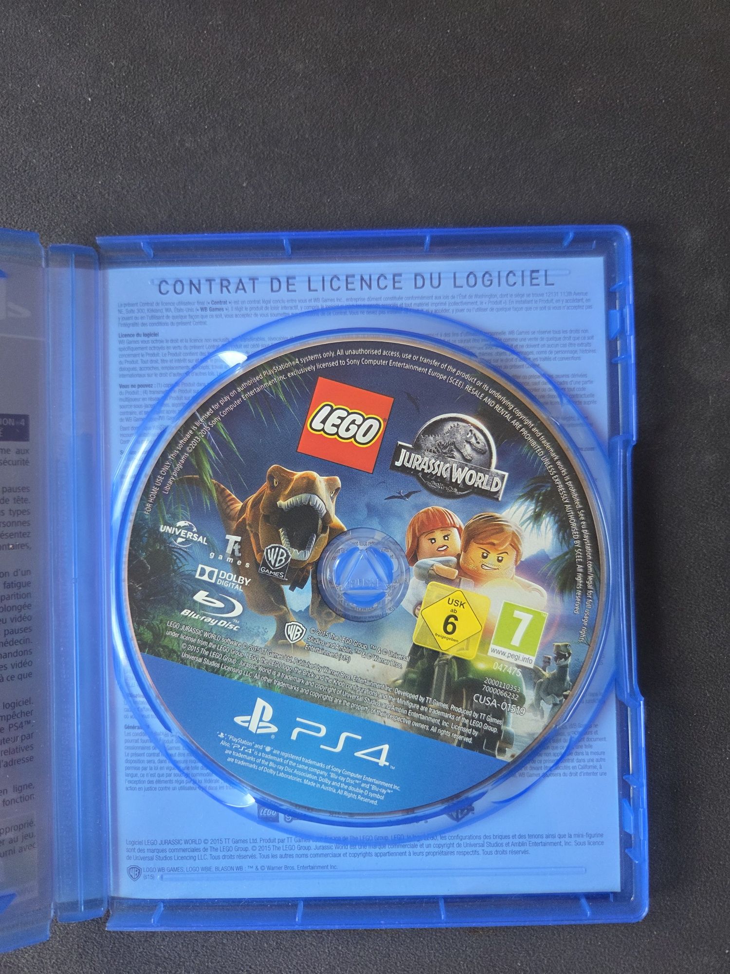Lego Jurassic World Ps4