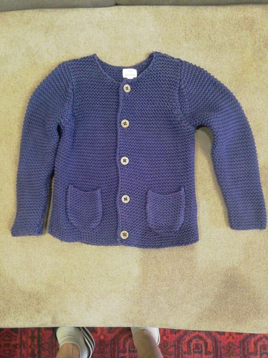 Детская вязанная кофточка
