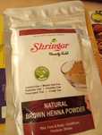 Shringar brązowa ziołowa farba do włosów (Dark Brown Henna Powde