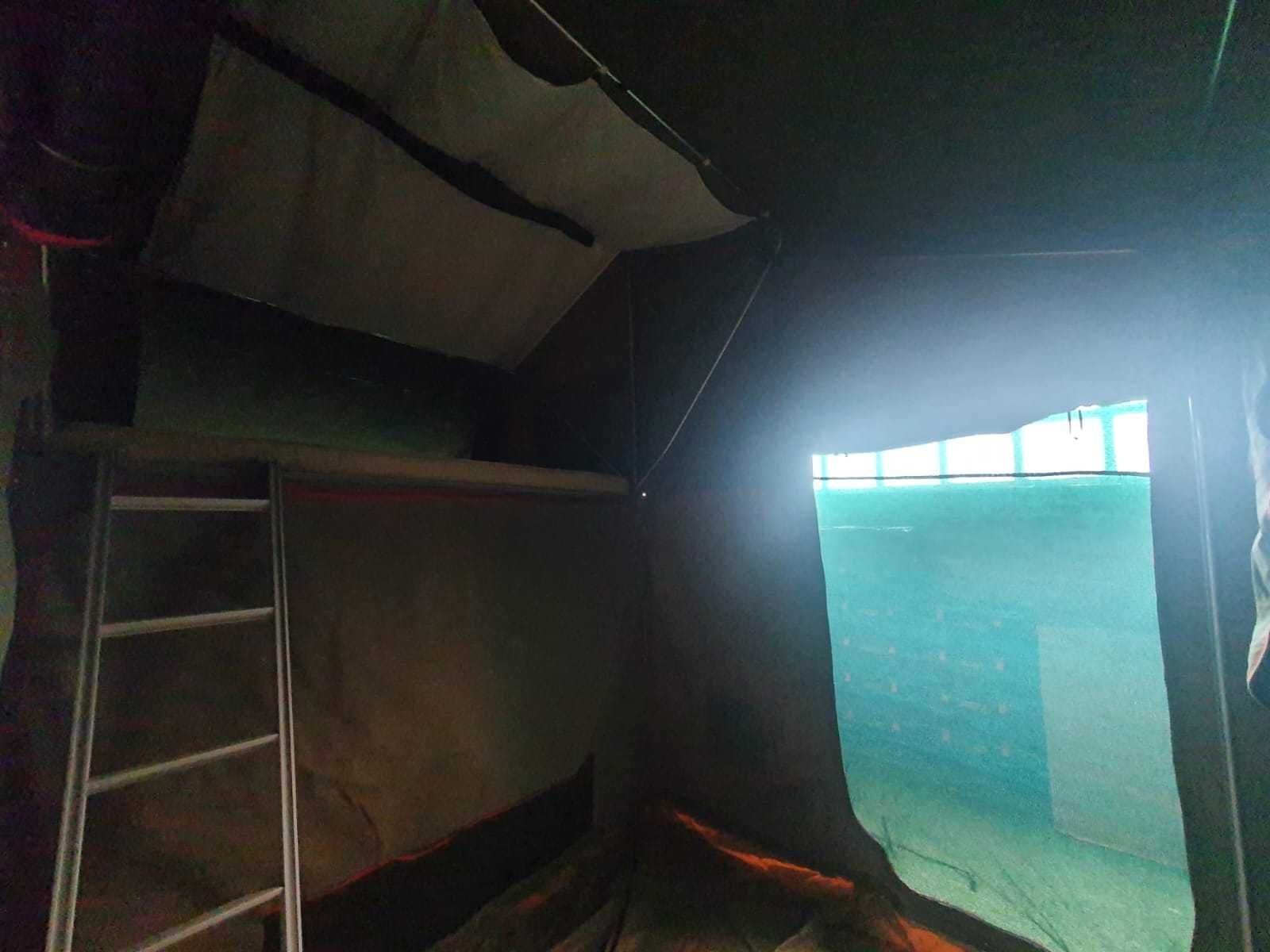 Tenda para atrelados howling moon para reboques overland